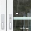 Sutter Signs Please Use Other Door Sticker Decal Set -