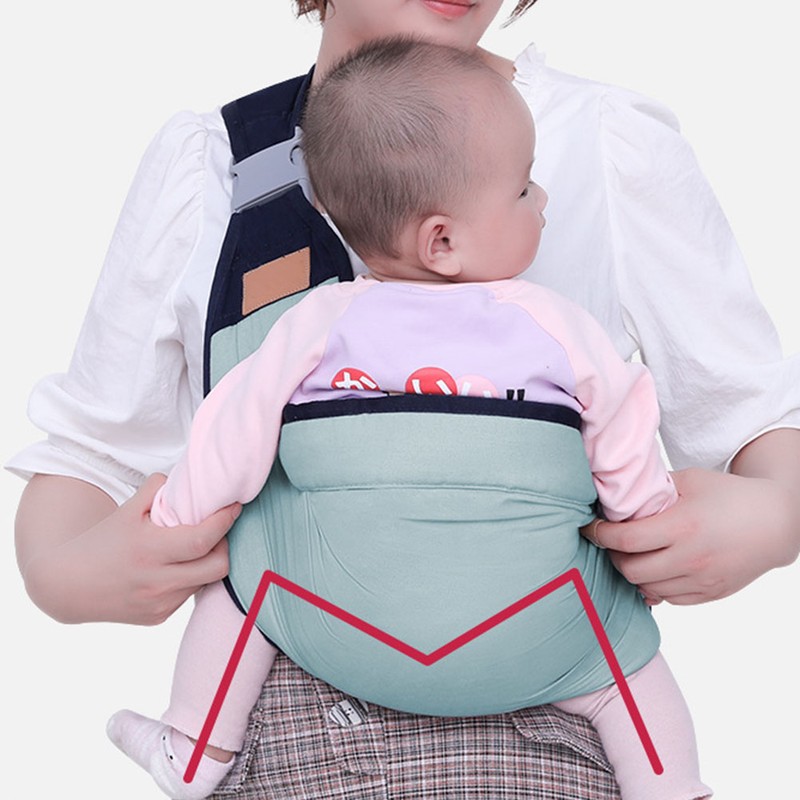Baby Carrier Adjustable 3D Baby Carrier Wrap with Thick Shoulder
