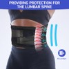 Back Brace for Men Women, Lower Lumbar Pain Brace, Adjustable