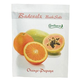 Bath Salt Orange, Papaya, Camillen 60, Foot Bath Additive for the Feet, with Fruit Extract, 350 g