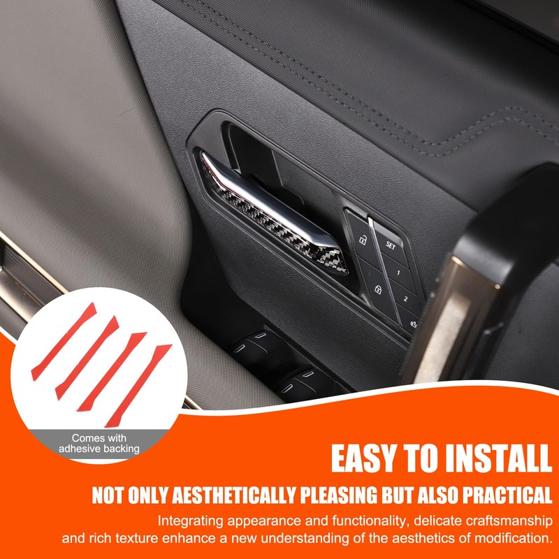 Suetlcoity for Hummer EV Accessories Inner Door Handle Bowl Panel