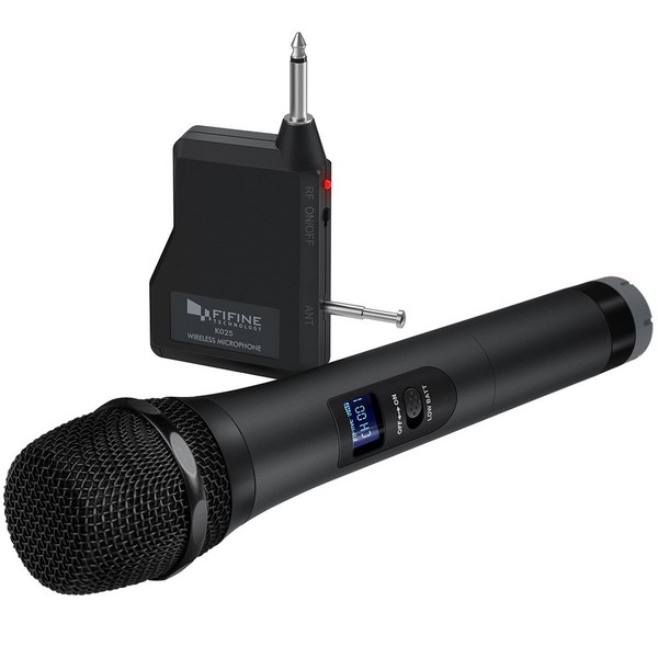 Wireless Microphone, Handheld Dynamic Microphone Wireless mic System for Karaoke