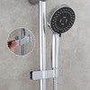 Adjustable Shower Head Holder for Slide Bar,Universal 20-25MM O.D, Rail