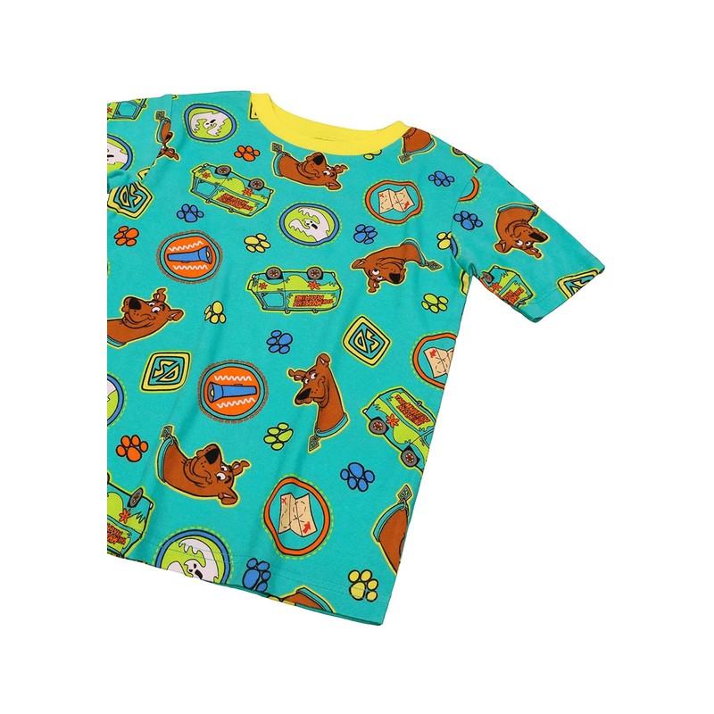 Scooby-Doo Boy's 4 Piece Sleep Set Size 8