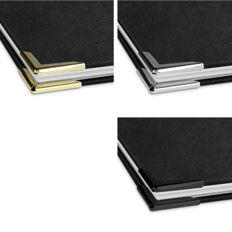 Handmade Certificate Folder with Your Own Name in Black Fur