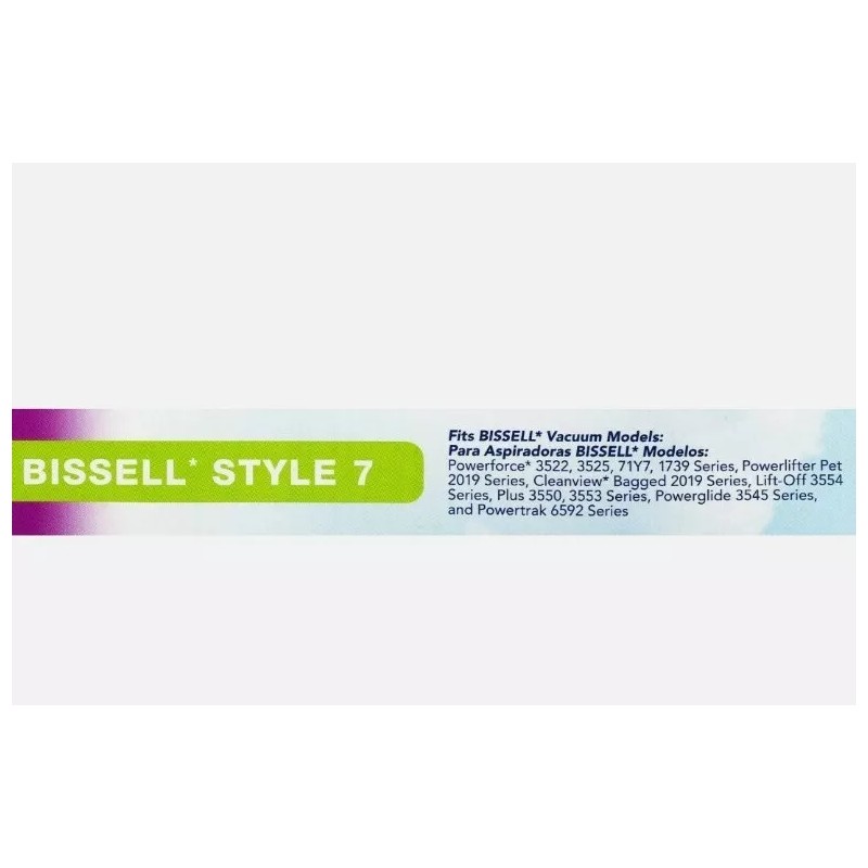 Febreze x3 BISSELL STYLE 7 VACUUM BAGS Powerforce Powerlifter Cleanview