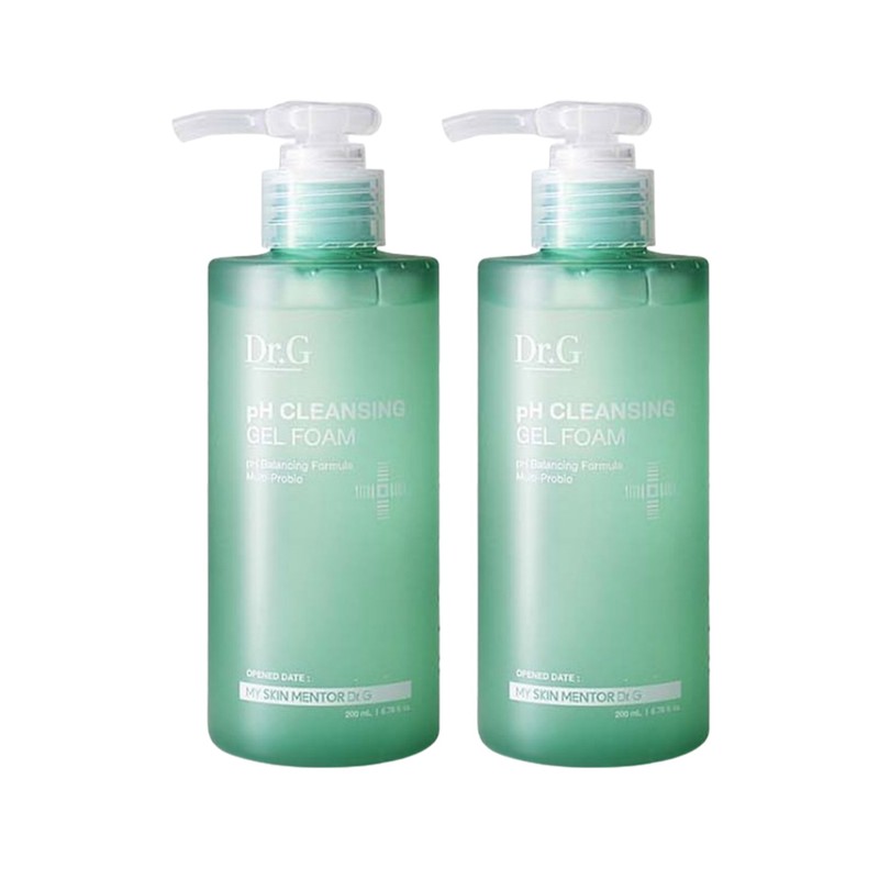 Mildly acidic foam cleansing Dr. G foam cleansing acne men's