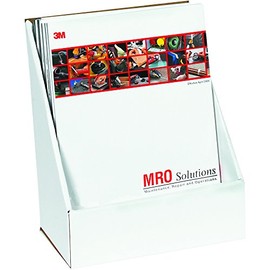 Boxes Fast BFMDIS102 Corrugated Cardboard Literature Counter Display, 9 3/8 x 5 1/2 x 11 3/16 Inches, One-Piece Display Stand, Rack, Medium White Display Boxes (Pack of 10)