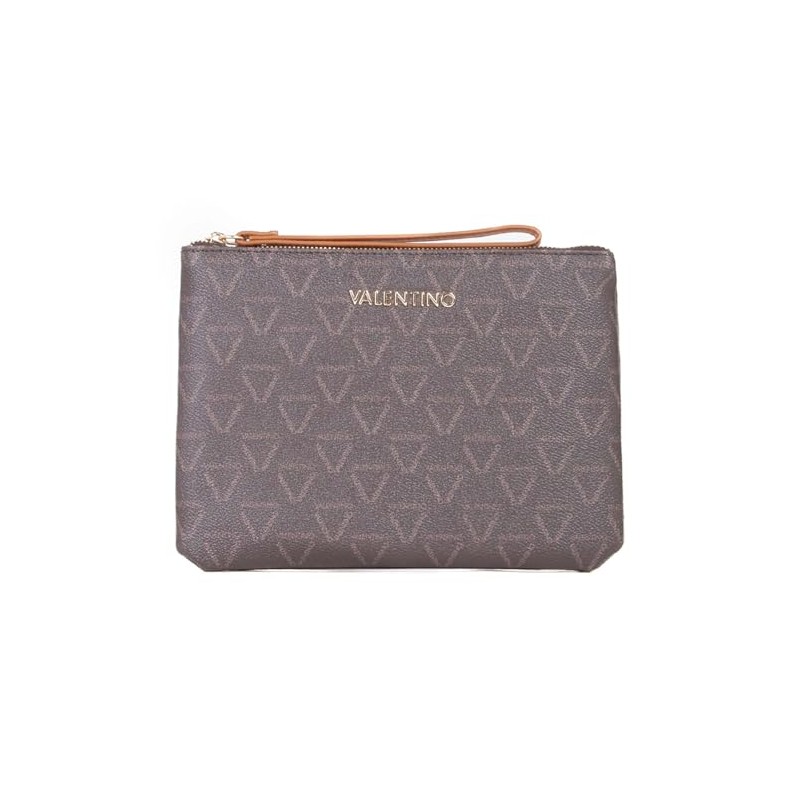 VALENTINO Beauties Soft Cosmetic Case Moro/Cuoio