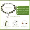 VZZNN Christmas Gifts for Women Infinity Love Heart Natural Gemstone