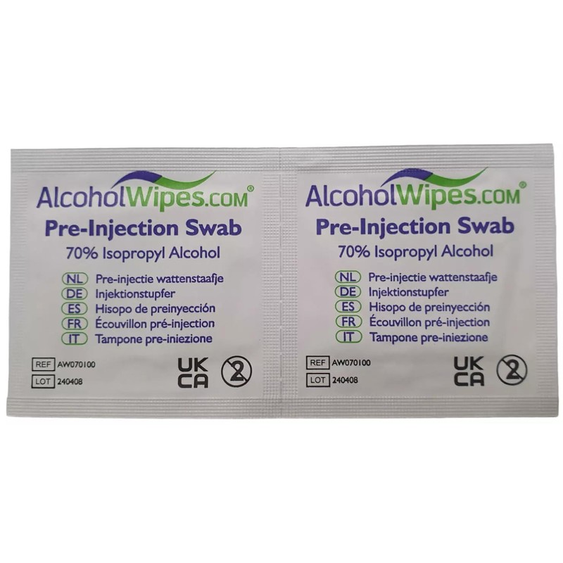 Fastaid 70% IPA Alcohol Wipes for Electronics, Swabs, Tattoo, Pre-injection