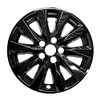 Coast To Coast International Gloss Black Impostor Wheel Skins, Set