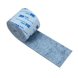 Scratch Resistant Tape Freely Cut Furniture Protection Pad Flooring Protective Felt Sheet Noise Damage Prevention Table Sofa Bed Furniture Leg Cover Chair Cushion Cover Soundproofing Non-slip Mat Gray 5cm x 1M 1 Piece