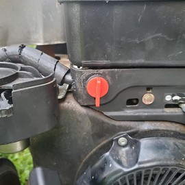 1/4" Inline Fuel Cut Off Valve Straight Gas Valve and 90 Degree Fuel Shut off Valve with Clamps Fit For BS 494768, 697947,698183