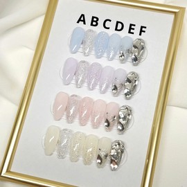 Open Discount[Nails I make] Calm Splendor Nail Tips - Petit Coffin / 오픈할인[내가 만드는 네일] 캄 스플렌더 네일팁 - 쁘띠 코핀