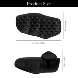 HINGTAI Weight Lifting Grips for Women Gym Grips Pads Workout Gloves Ergonomics Dumbbell Gripper Rubber Non-Slip No Sweaty Hand Protector Palm Protection for Men Training Exercise Bodybuilding Rows