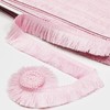 27 Yards 0.98inch, Pink Trim Fringe Trim Macrame Tassel lace