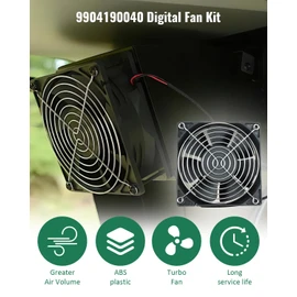 Replacement Fan and Lid/Door Switch Kit Fit for Masterbuilt Gravity Series 560/800/1050 XL Digital Charcoal Grills & Smokers