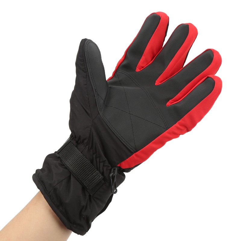 Electric Heated Gloves Polyester Waterproof Battery Powered Winter Heated Gloves