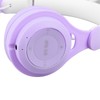Rabbit Ear Headsets LED Light Headphones Cute Lightweight Adjustable Headband