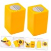 jojofuny 3pcs Blade Storage Boxes Safe Waste Blade Disposal Container