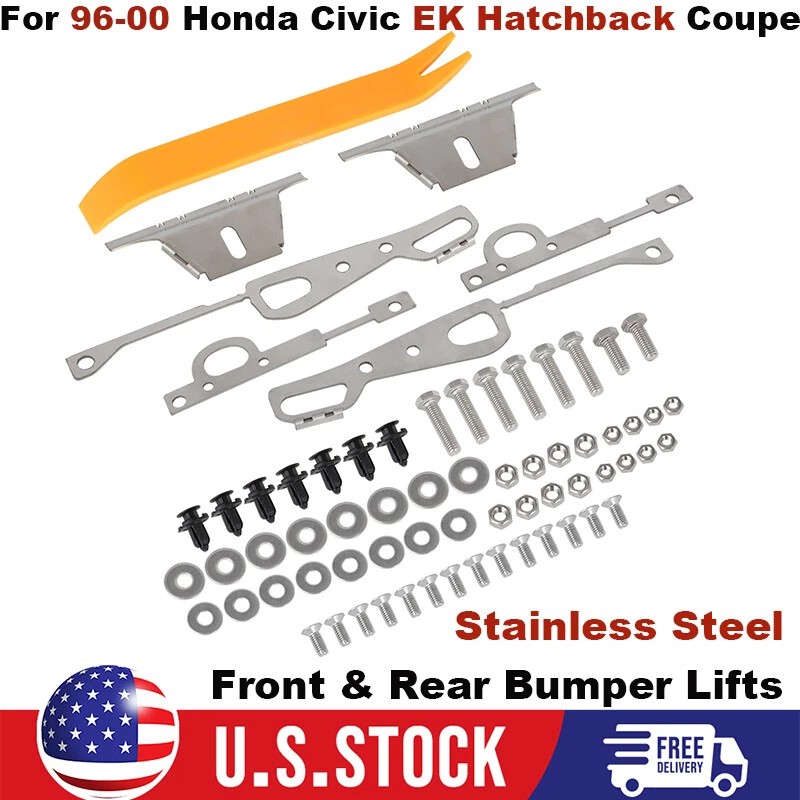 Front & Rear Bumper Lifts For Honda Civic EK Hatchback