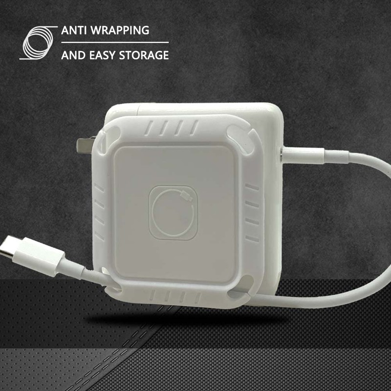 Collapsible Charger Organizer and Travel Accessory Compatible with Mac Book