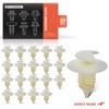 A-Premium 20PCS Nylon Trim Panel Clips Retainer Fastener Double Head