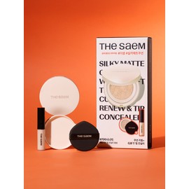The Saem Cover Perfection Concealer Cushion Renew + Tip Concealer Special Set / 더샘 커버 퍼펙션 컨실러 쿠션 리뉴+팁컨실러 기획세트