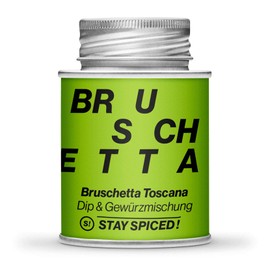 Bruschetta Toscana by Stay Spiced! Fine Mediterranean Spices I in Elegant 170 ml Tin Tin