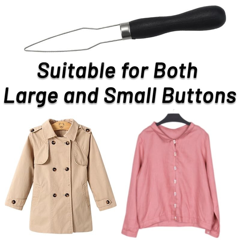 2 Pack Easy Button Hook - Button Assist Device Helper