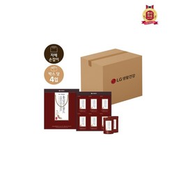 Lunar New Year Food Gift Set Retune Red Ginseng Gold 50ML 24 sachets x 4 / 설식품선물세트 리튠 홍삼진 골드 50ML 24포x4개