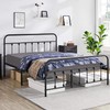 Yaheetech Classic Metal Platform Bed Frame Mattress Foundation with Victorian