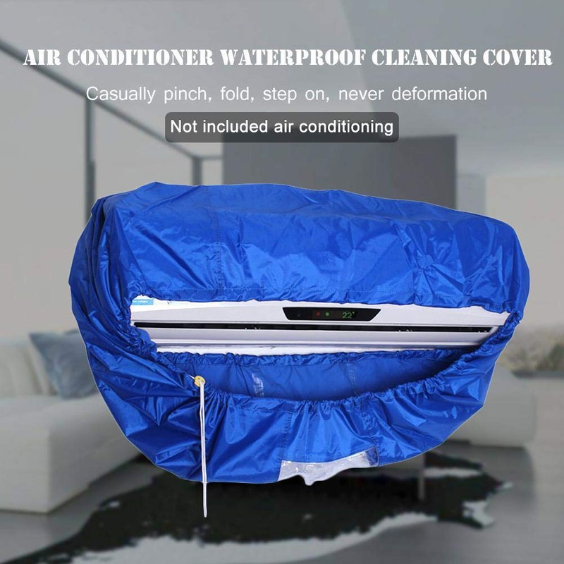 Air Conditioner Cover Waterproof Air Conditioner Cleaning Dust Cover Wall