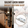 Bwintech Satin Nickel 7250 Mortice Lock Stainless Steel Euro Hole