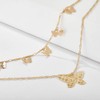 fxmimior - Collar de mariposa para mujer con capa fina