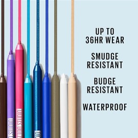 Maybelline New York Tattoostudio Waterproof, Long Wearing, Eyeliner Pencil Makeup, Bold Brown, 0.04 Ounce                                             