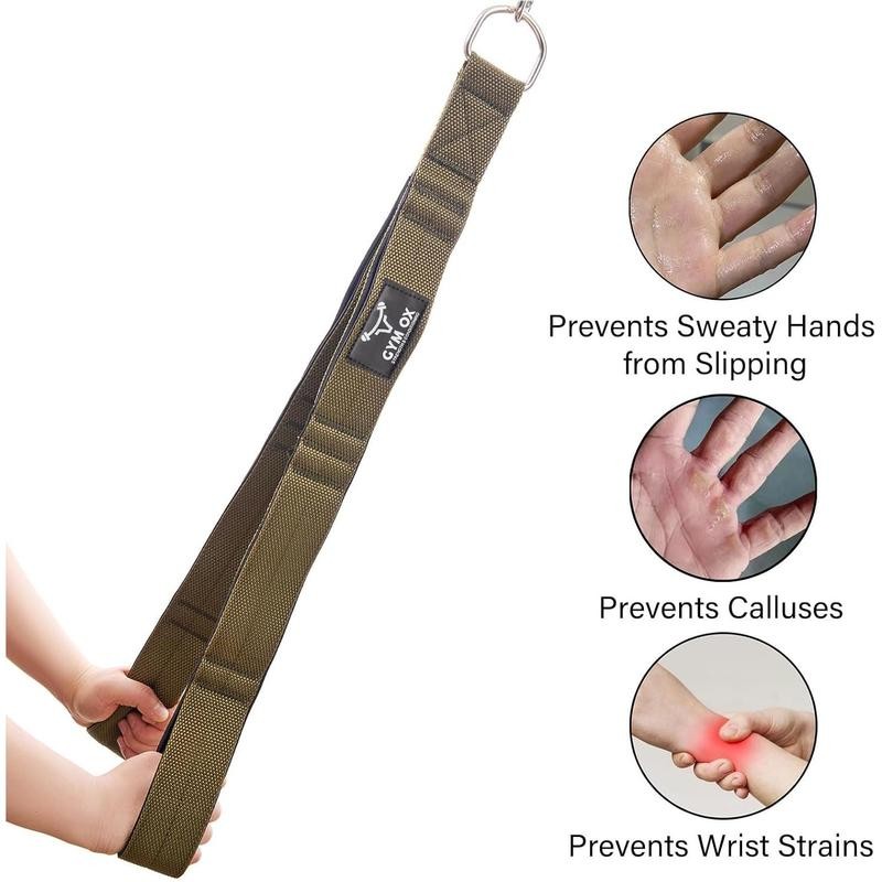 Long Tricep Rope Cable Attachment Tricep Pull Down Attachment Gym