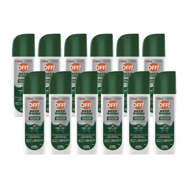 OFF! Deep Woods Insect Repellent VII Spritz, Bug Spray with Long Lasting Protection from Mosquitoes, 6 oz (Pack of 12)