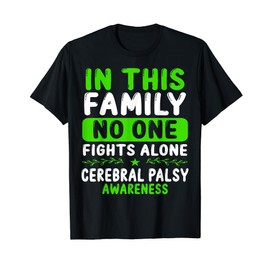 Cerebral Palsy Survivor Cerebral Palsy Awareness Ribbon T-Shirt