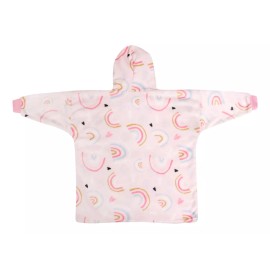 Chiqui Mundo Sudadera Cobija Afelpada Niña Arcoiris Calientita Suave