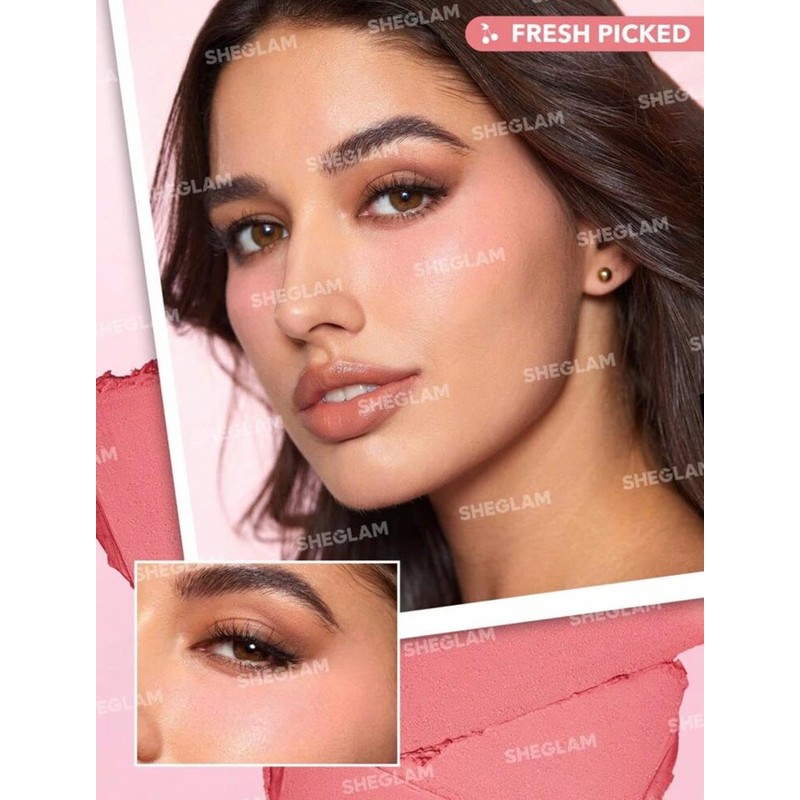 Sheglam Crema Para Labios Y Mejillas Apilables Very Cherry, Rubor