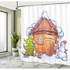 Abakuhaus de_27 Multicoloured Shower Curtain