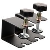 WOONEKY 2pcs Heavy Duty C Clamps Stainless Steel Woodworking Clamps
