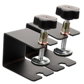 WOONEKY 2pcs Heavy Duty C Clamps Stainless Steel Woodworking Clamps for Secure Installation and Assembly Design for Varying Thickness for and DIY Projects