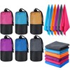 Oudain 6 Pieces Quick Dry Travel Towel Bulk, Microfiber Beach