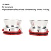 1 Pair NAB Hub Adapters Professional Polished Aluminum Reel to