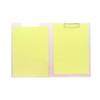 Sun-Star Stationery Clipboard A4 Size Mitte Apricot Pink S4141253