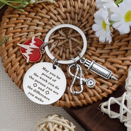 Nurse Gifts, Nurse Christmas Gifts, Nurse Stocking Stuffers, Nurses Week Gifts, Medical Assistant Gifts, Nurse Appreciation Gifts, Nurse Keychain, Nurse Practitioner Nursing Student Graduation Gifts