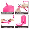 Boya De Natación con Bolsa De Rafting Rosa, Boya Flotante